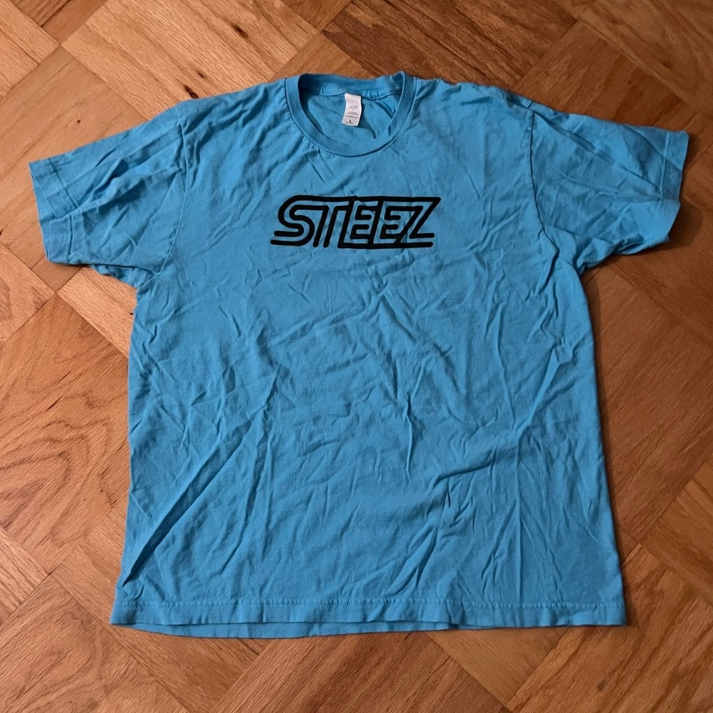 Men’s Steez Skateboarding Blue T-shirt